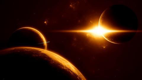 梦幻太空高清唯美图片