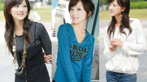 清纯可爱的果子妹妹图片