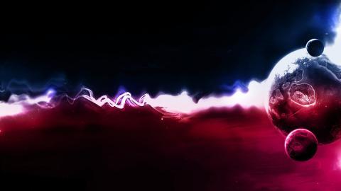 梦幻太空高清唯美图片