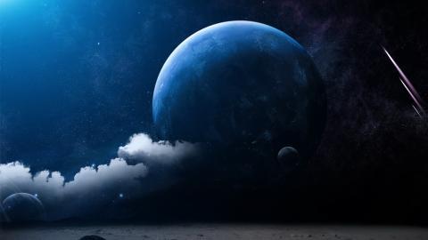 梦幻太空高清唯美图片