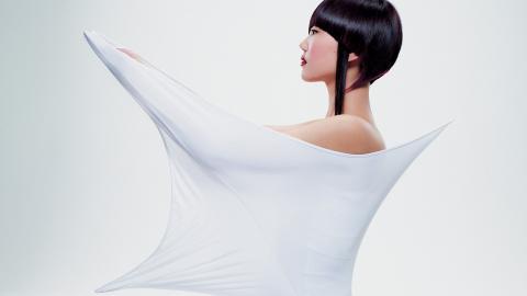 时尚美女美发造型图片