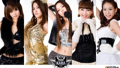 KARA美女组合图片