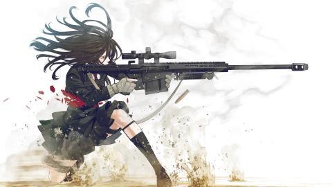 神枪少女动漫图片