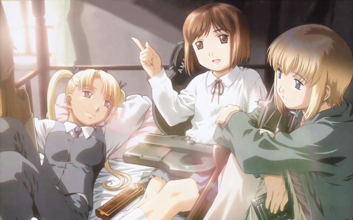 神枪少女动漫图片