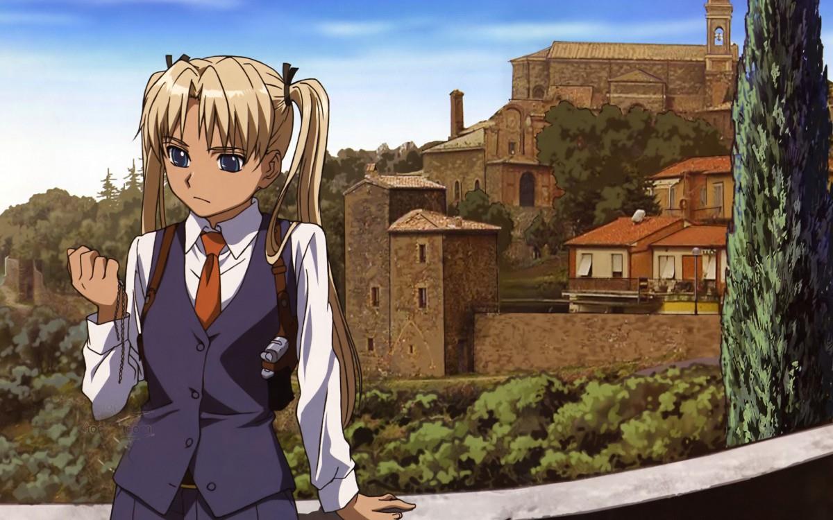 神枪少女动漫图片