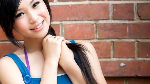 清纯可人的小学妹图片