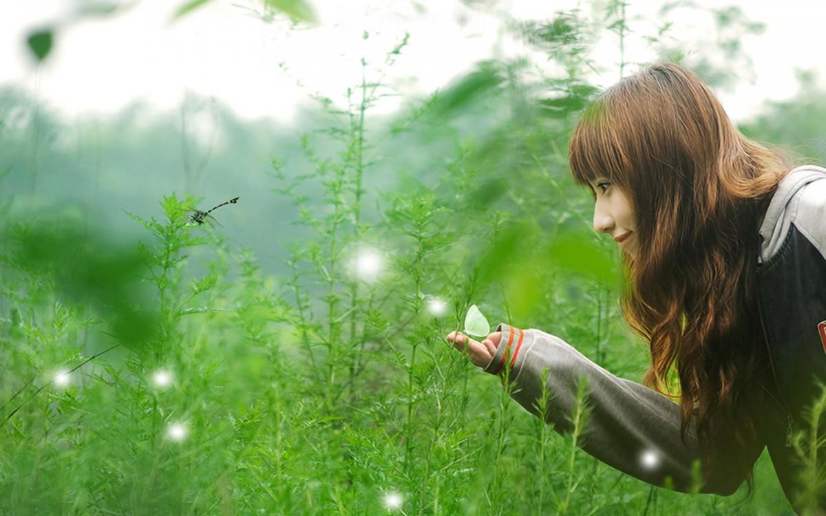 清纯可人的小学妹图片