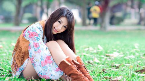 清纯可人的小学妹图片