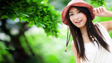 清纯可人的小学妹图片