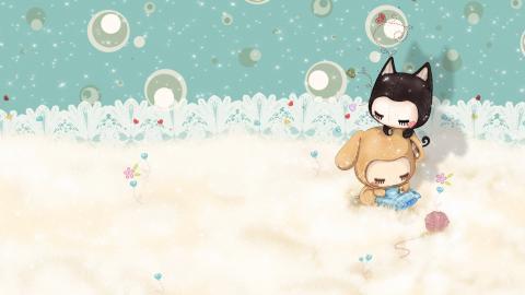 小左小右可爱图片