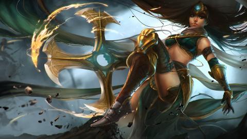 英雄联盟战争女神希维尔图片