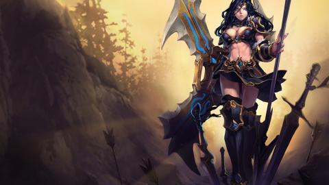 英雄联盟战争女神希维尔图片