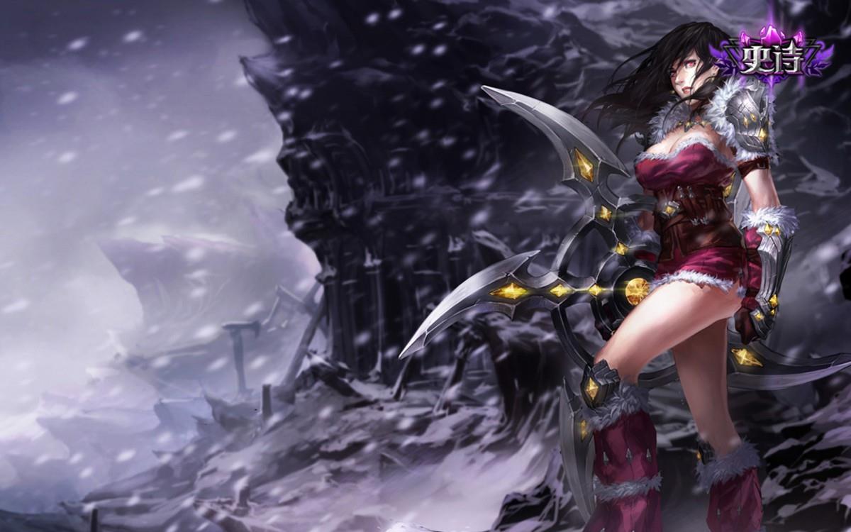 英雄联盟战争女神希维尔图片