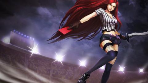 英雄联盟不祥之刃卡特琳娜图片