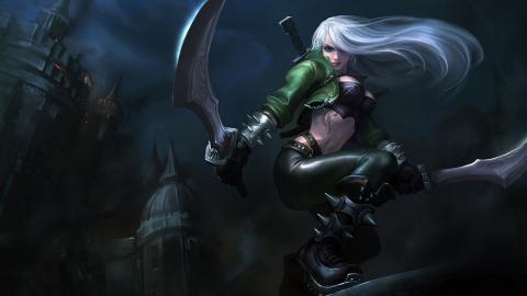 英雄联盟不祥之刃卡特琳娜图片