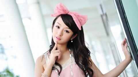 清纯如水的美女黄诗思图片