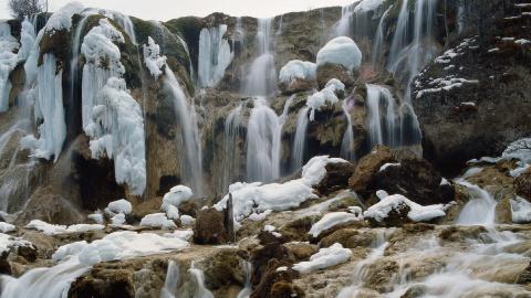 四川九寨沟自然风景图片