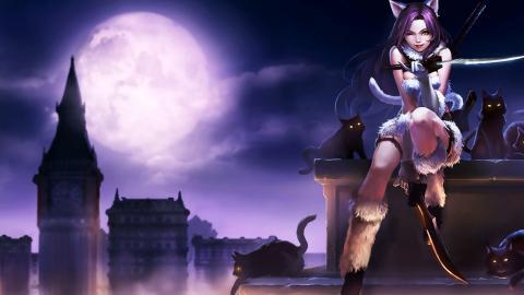 英雄联盟不祥之刃卡特琳娜图片