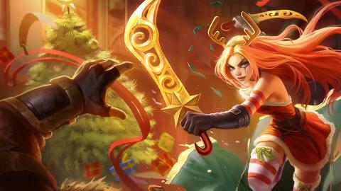 英雄联盟不祥之刃卡特琳娜图片