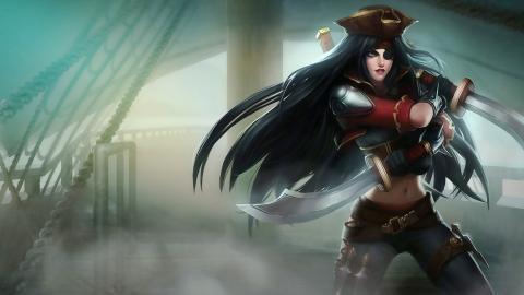 英雄联盟不祥之刃卡特琳娜图片