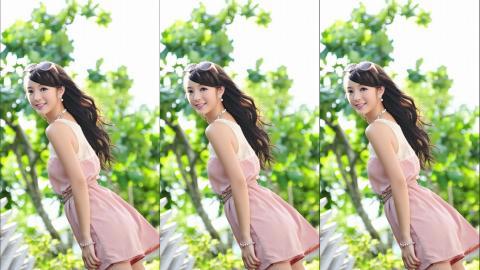 清纯如水的美女黄诗思图片