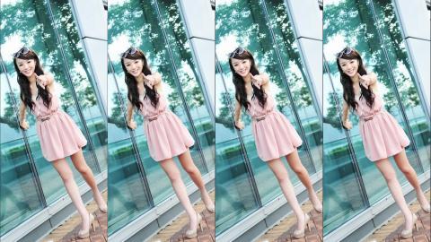 清纯如水的美女黄诗思图片