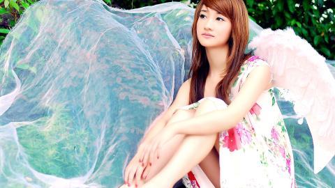 娇美似花女孩图片