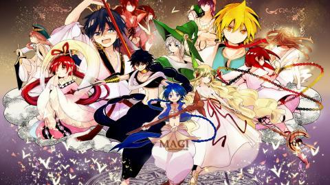 魔笛MAGI漫画图片