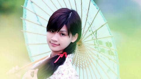 清纯可爱的小美女图片