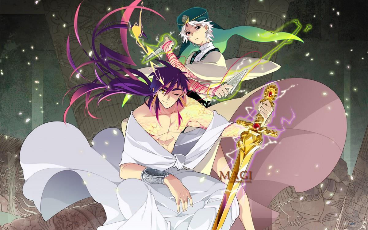 魔笛MAGI漫画图片