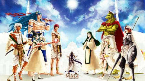 魔笛MAGI漫画图片