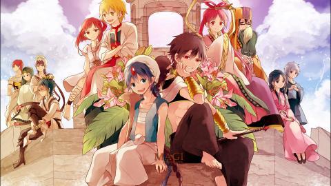 魔笛MAGI漫画图片