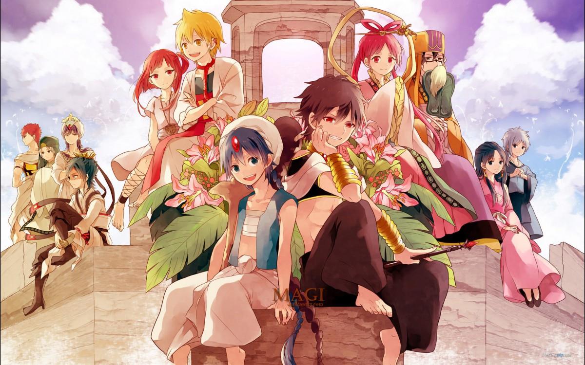 魔笛MAGI漫画图片