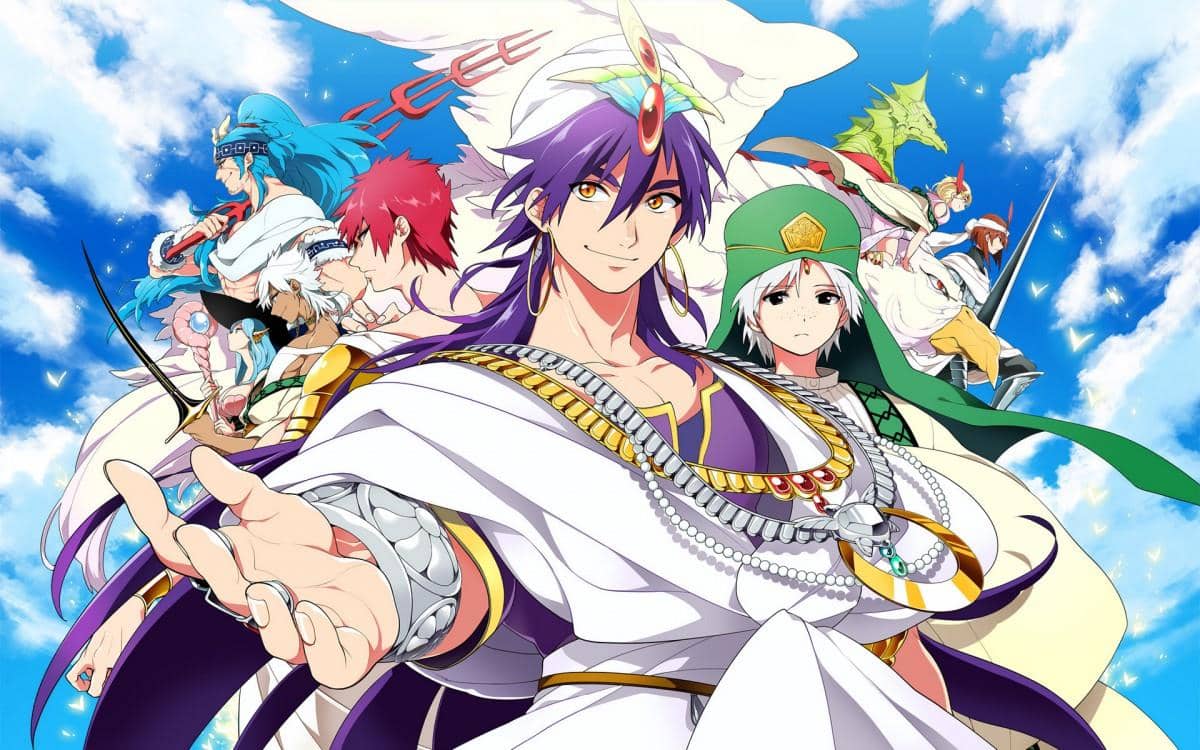 魔笛MAGI漫画图片