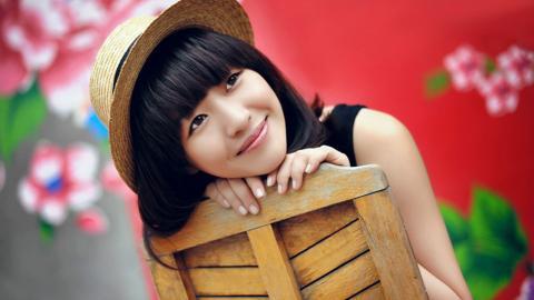 中戏小清新美女许薇图片