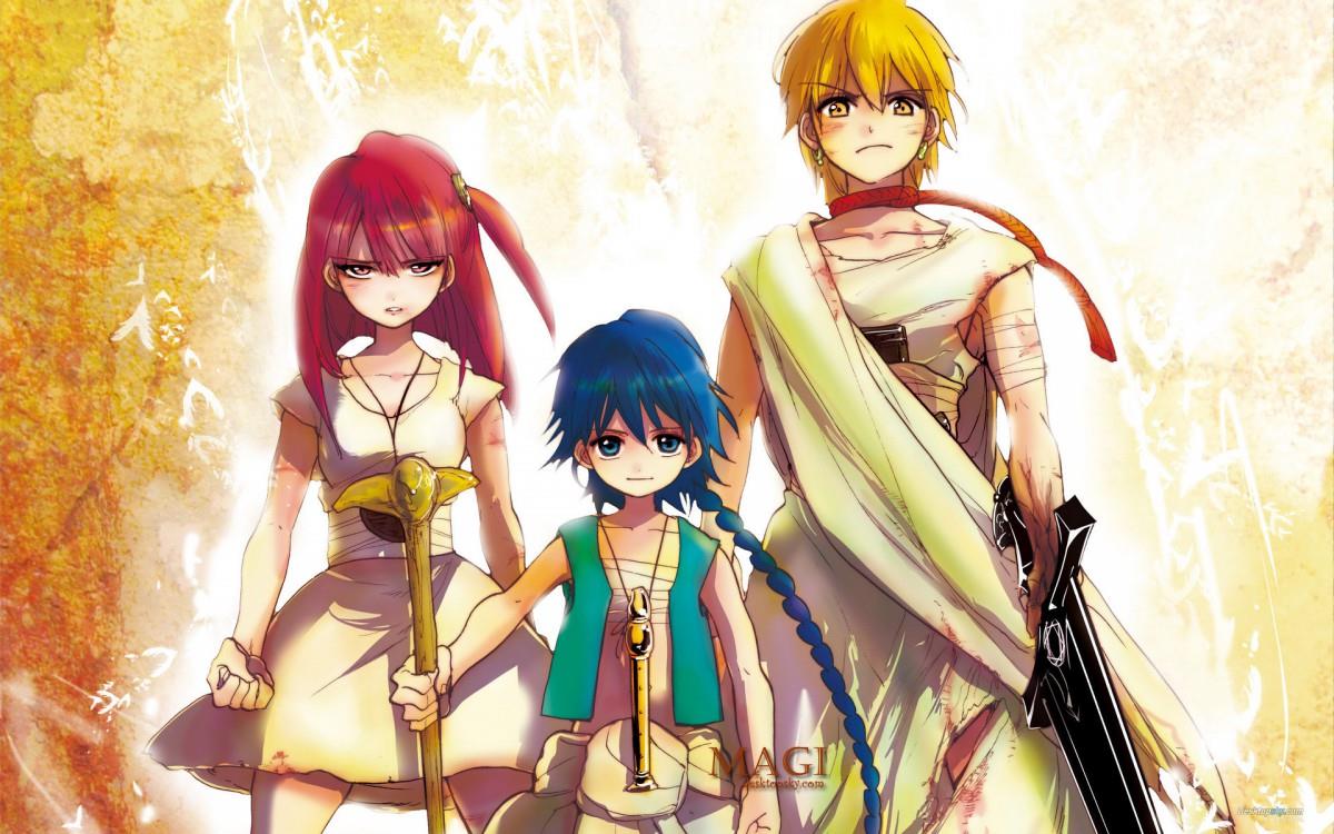 魔笛MAGI漫画图片