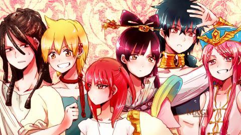 魔笛MAGI漫画图片