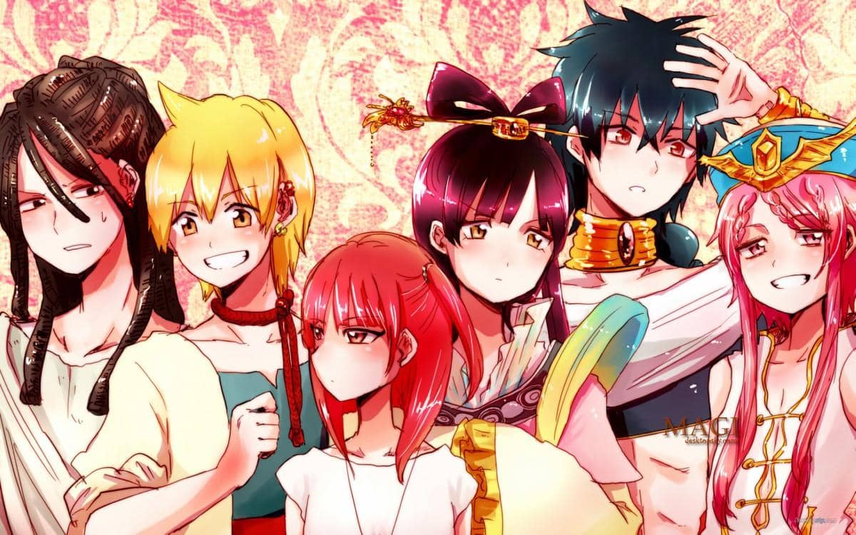 魔笛MAGI漫画图片