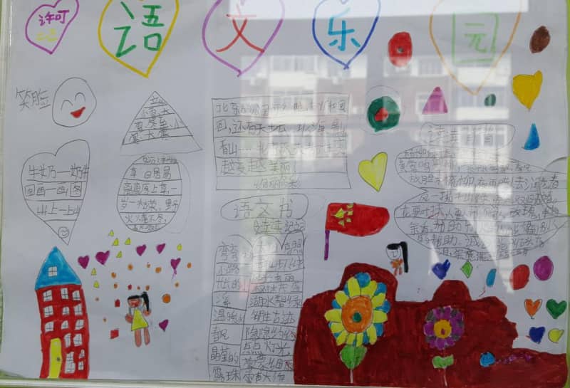 关于语文乐园手抄报图片 13张语文手抄报