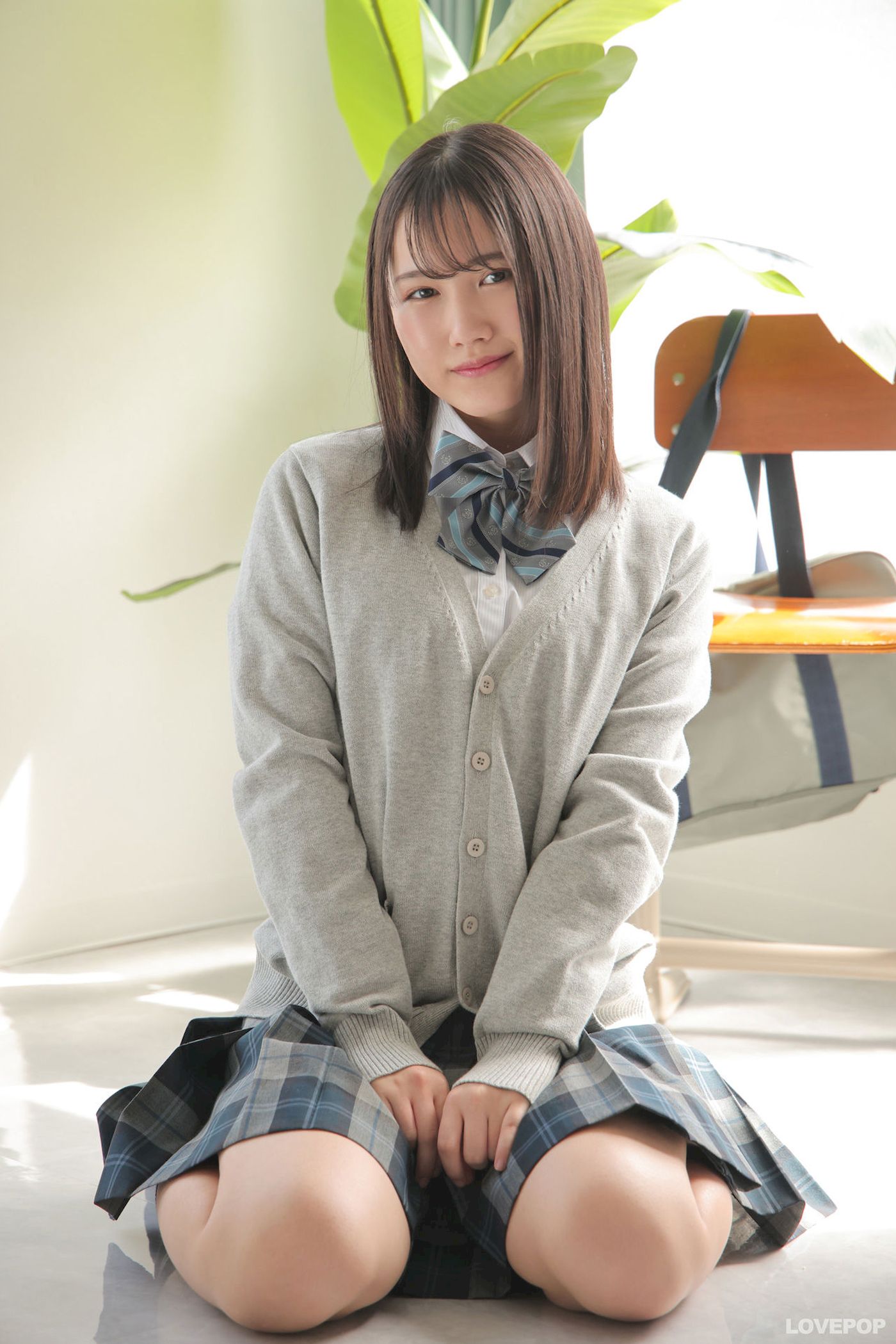 日本美女软妹千叶まき女子高中生JK校服写真图片