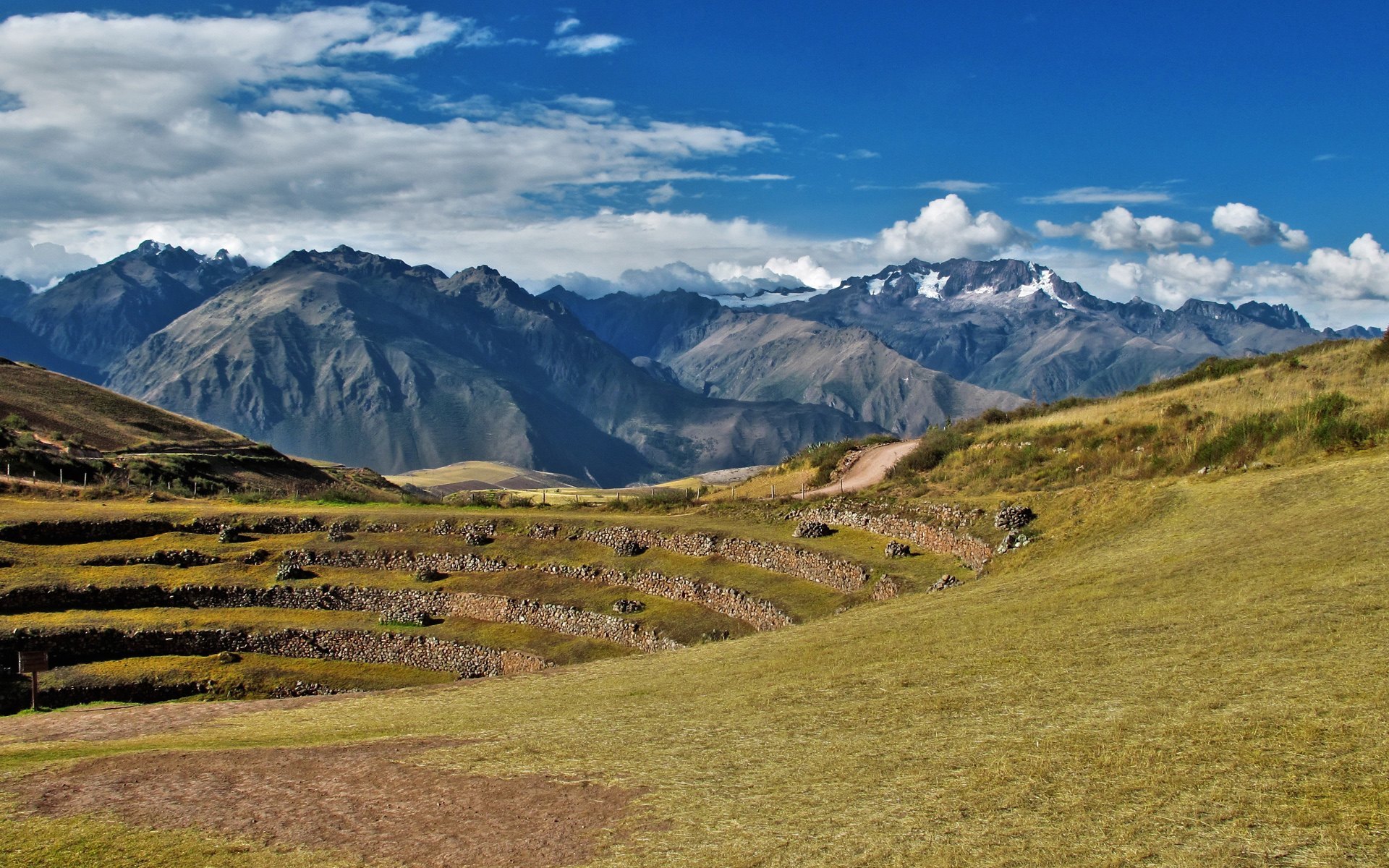 美国落基山脉雪山山川摄影超清桌面唯美壁纸