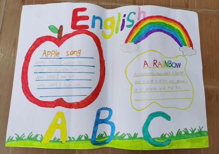 三年级英语手抄报简单又漂亮