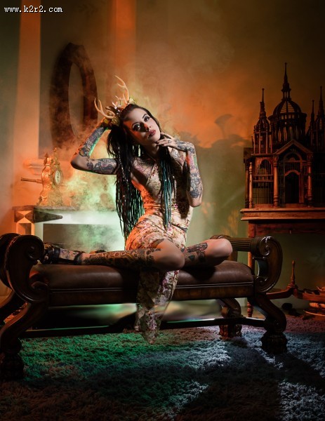 美女艺术照图片