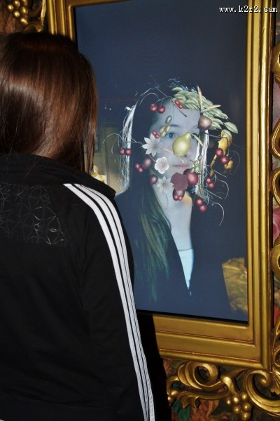 镜子里的美女图片大全