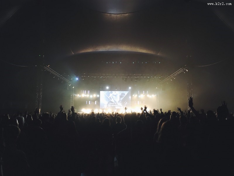 音乐会上的观众图片