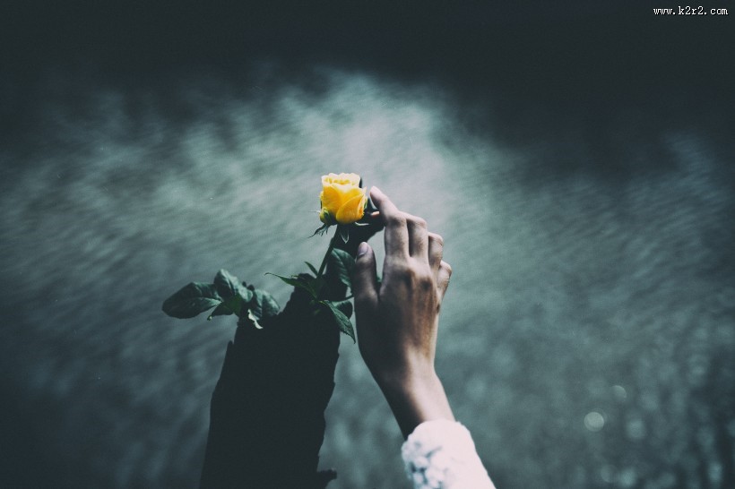 手轻柔的触碰东西图片大全