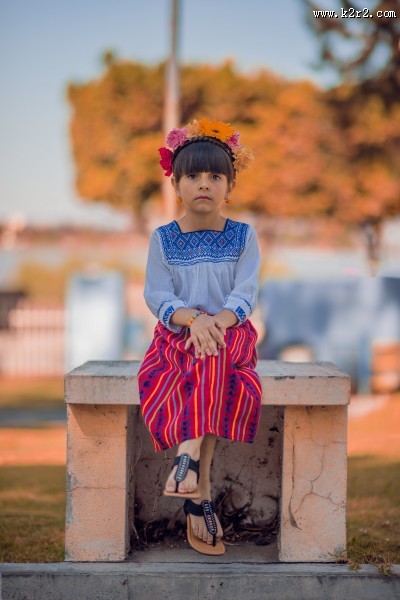 萌萌的小女孩图片