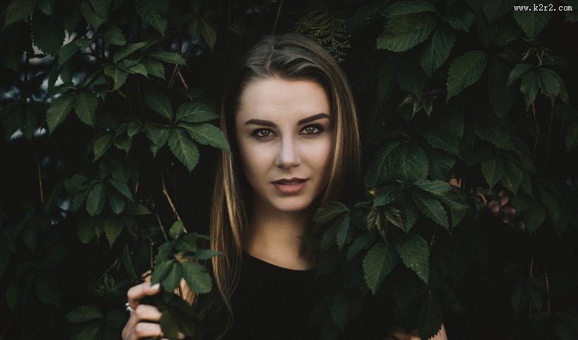 妆容精致的美女图片大全