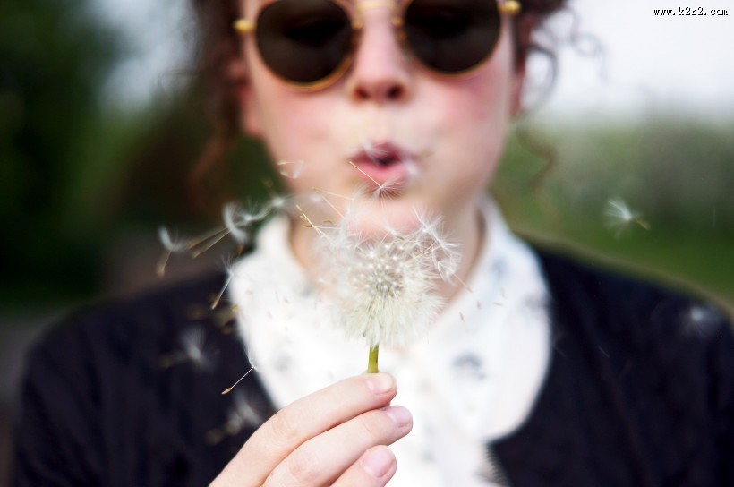 蒲公英和人高清图片大全