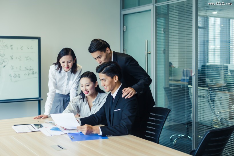 商务团队合作图片